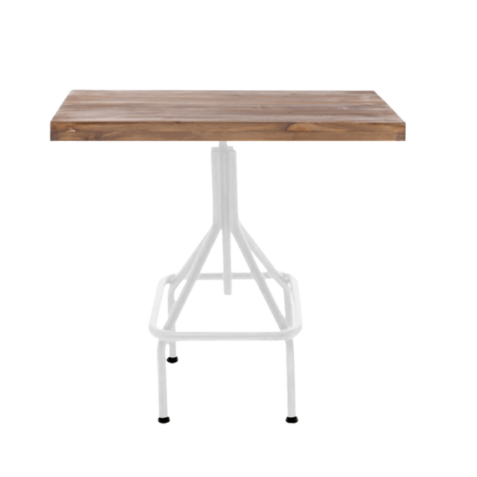 Mesa H305 – Pie blanco